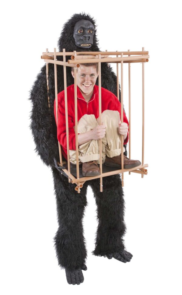 get me outta this cage gorilla costume kit