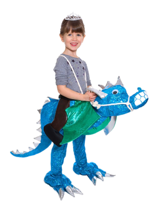 blue dragon rider costume